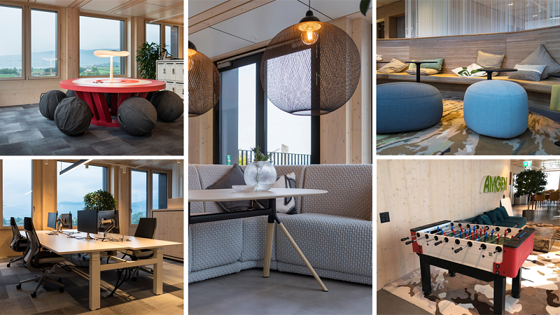 Das Büro der Amgen Switzerland AG in Rotkreuz